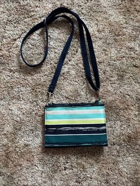 THIRTY-ONE CROSS TOWN SEA STRIPE CROSSBODY/WALLET